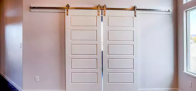 Glass Barn Door with Installation Hardware Kit West New York